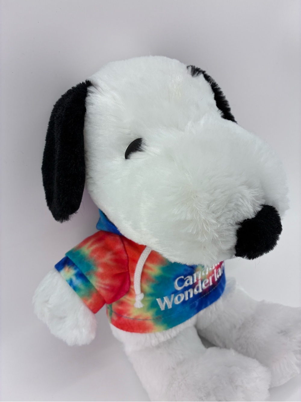 Peanuts Snoopy Plush with Tie-Dye Hoodie